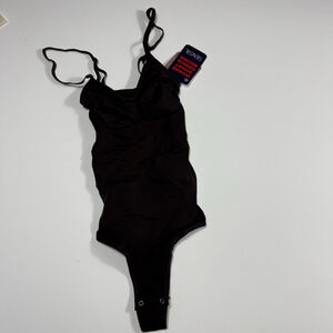 Women's Brown Shapewear Bodysuit XS